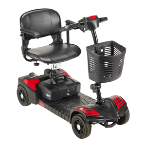 Drive Medical Drive-medical-sfscout4 Scout Compact Travel Power 4 Wheel Scooter