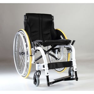 Karman-s-atx-1816wt Active Wheelchair With 18 X 16 In. Seat - Aspen White