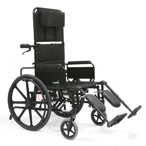 Karman-km5000f22w Lightweight Wheelchair With Desk Armrest & 22 In. Seat