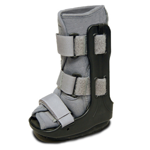-1132-lrg Pediatric Walking Boot, Grey - Large