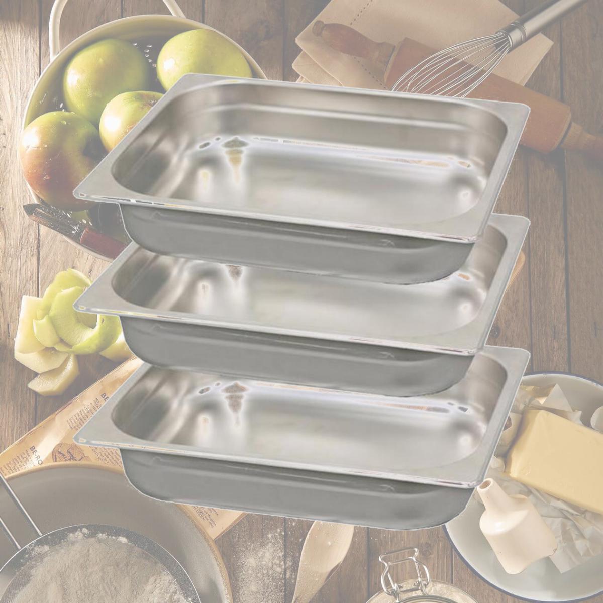 Picture of Health O Meter Healthometer-3400PAN Stainless Steel Weighing Pans for 3400KL - Pack of 3