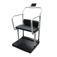 250-10-4 Bariatric Scale With Handrail & Chair Seat