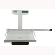 Healthometer-553kgct-hr Scale With Height Rod & Rolling Cart