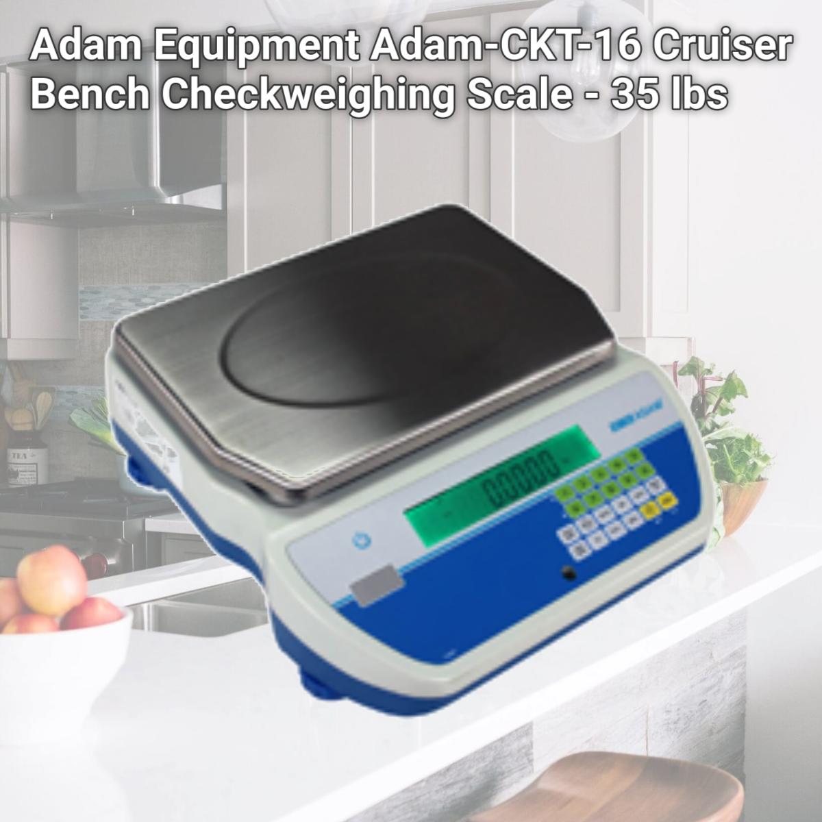 Picture of Adam Equipment Adam-CKT-16 Cruiser Bench Checkweighing Scale - 35 lbs