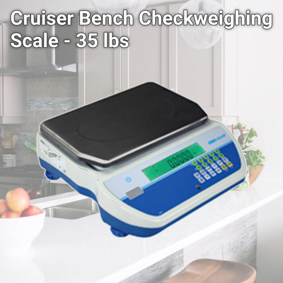 Picture of Adam Equipment Adam-CKT-16UH Cruiser Bench Checkweighing Scale - 35 lbs