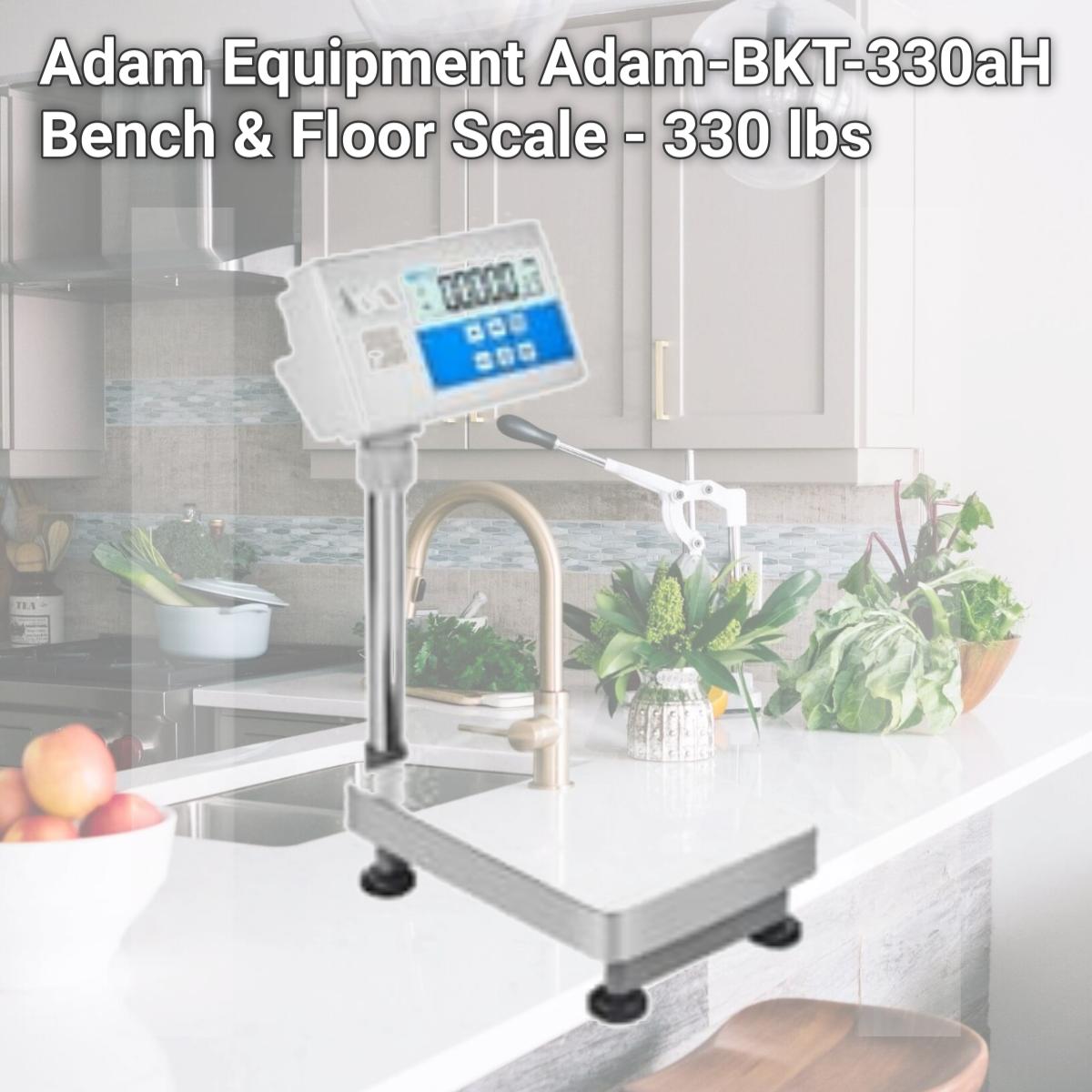Picture of Adam Equipment Adam-BKT-330aH Bench & Floor Scale - 330 lbs
