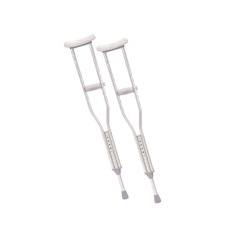 Drive Medical Drive-medical-cr003 Walking Crutches With Underarm Pad & Handgrip