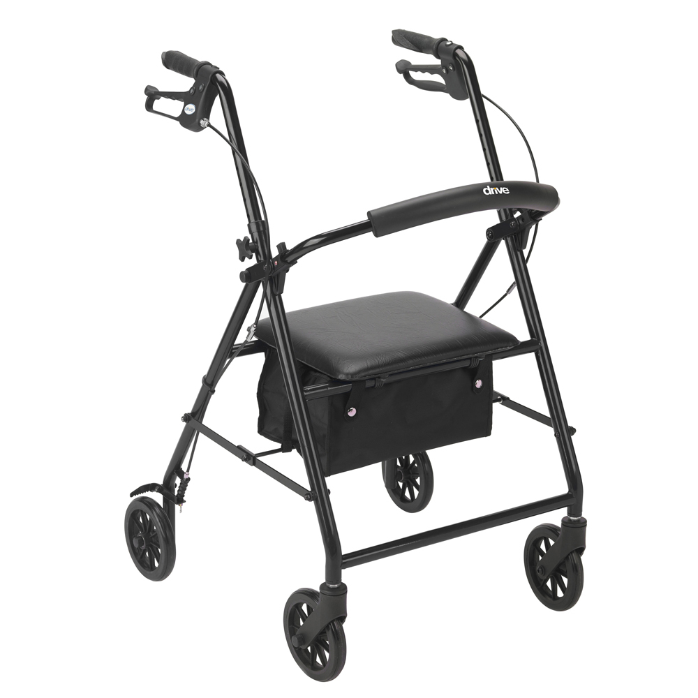 Drive Medical Drive-medical-rs23 Rollator With 6 In. Wheels