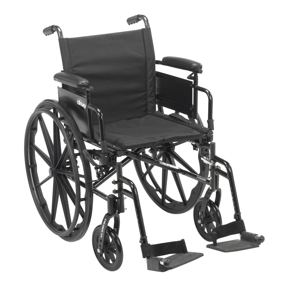 Drive Medical Drive-medical-wc51 Cruiser X4 Dual Axle Wheelchair With Adjustable Detatchable Arms