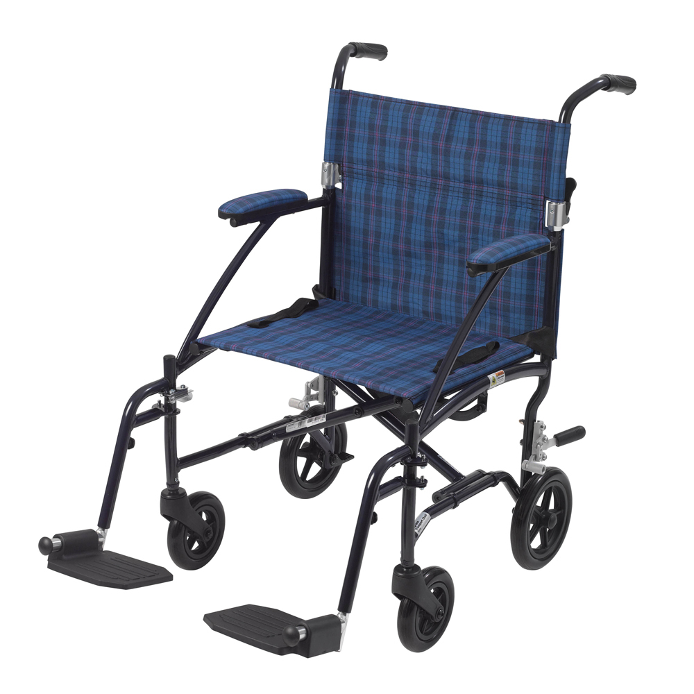 Drive Medical Drive-medical-tc3 Fly Lite Ultra Lightweight Transport Wheelchair