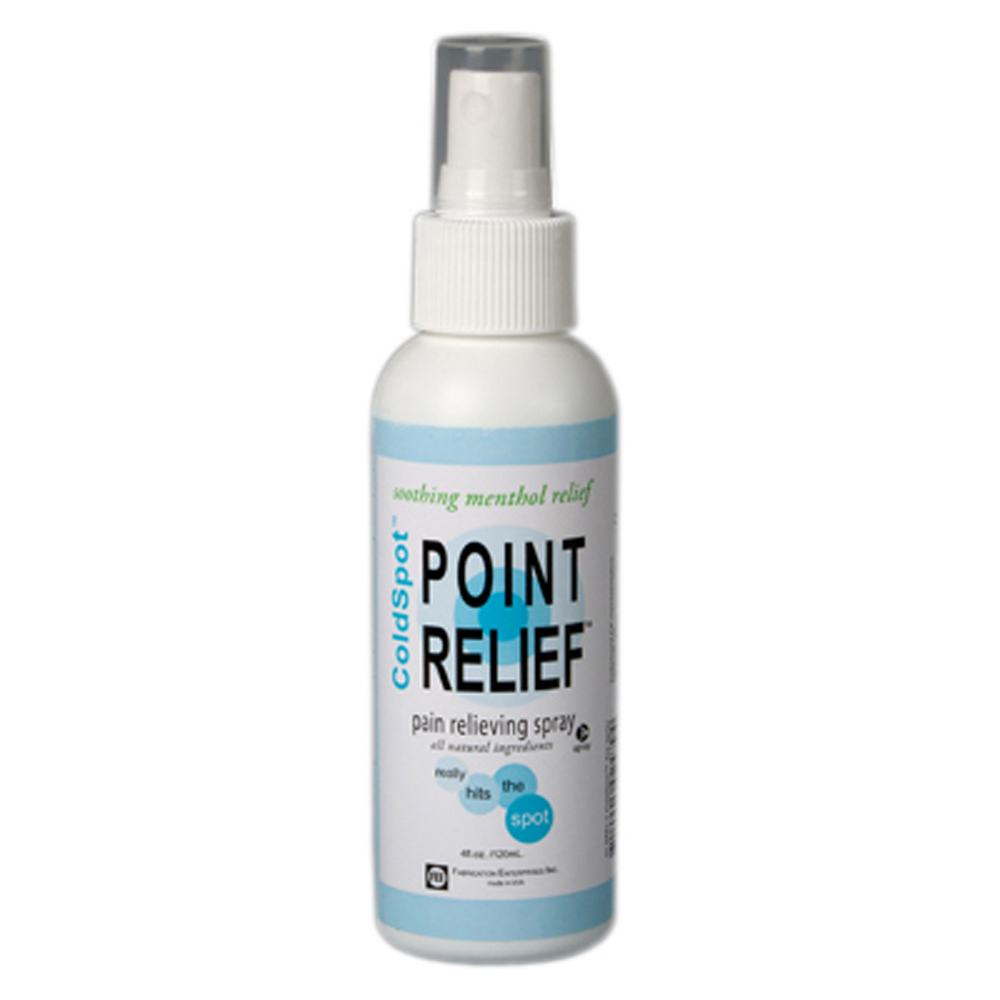 Point-relief-spray-lotion-4 4 Oz Coldspot Lotion Spray Bottles