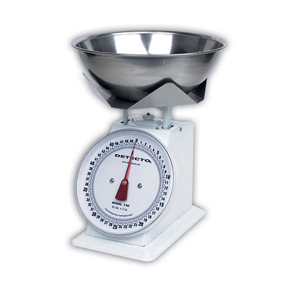 -t-b Top Loading Dial Scale With Bowl
