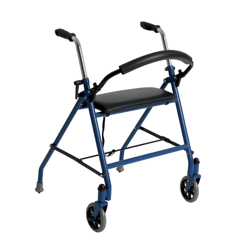 Drive Medical Drive-medical-wa43 Two Wheeled Walker With Seat