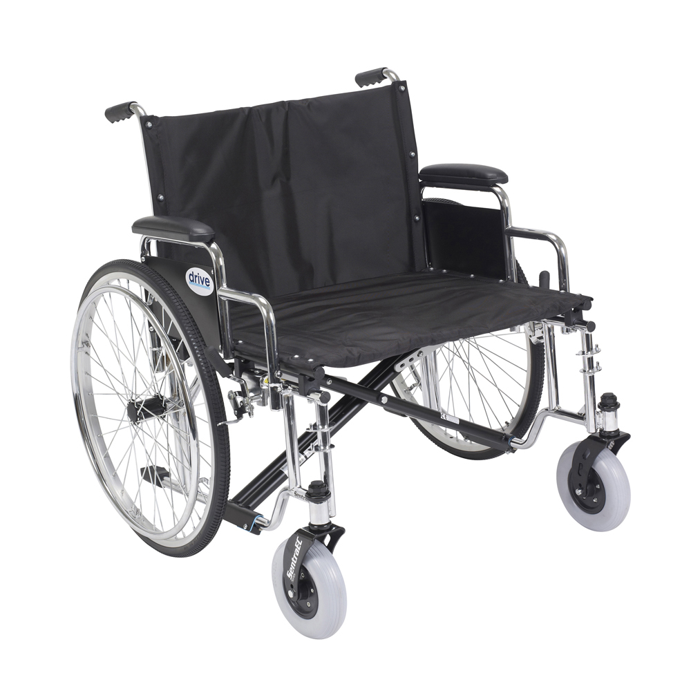 Drive Medical Drive-medical-wc19 Sentra Ec Heavy Duty Extra Wide Wheelchair