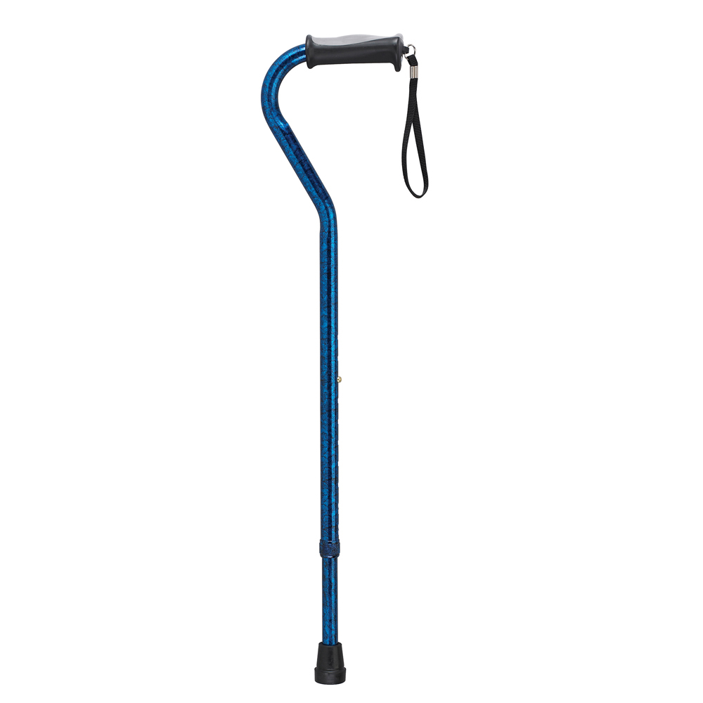Drive Medical Drive-medical-ca006 Adjustable Height Offset Handle Canes With Gel Hand Grip