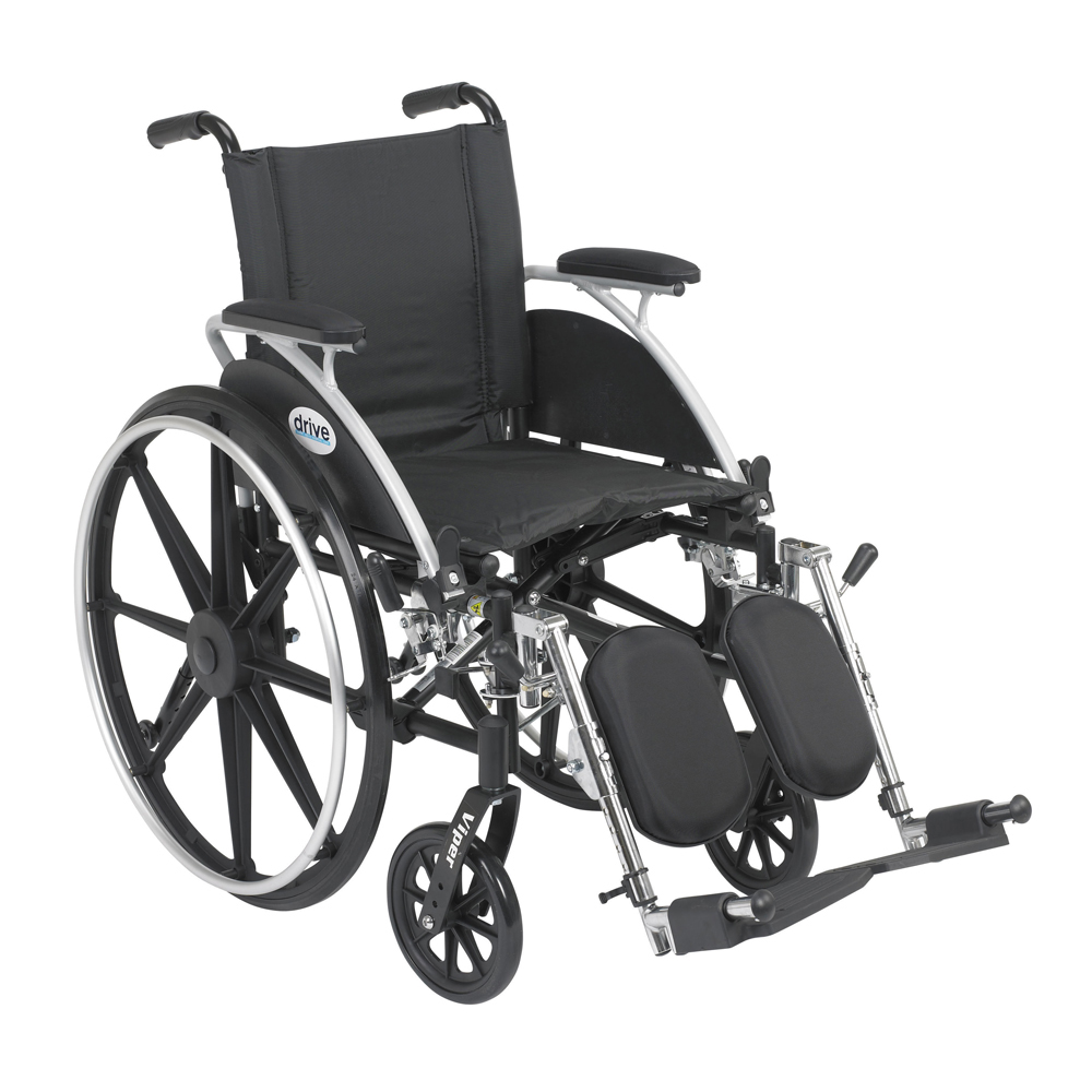 Drive Medical Drive-medical-wc7 Viper Wheelchair With Flip Back Removable Arms