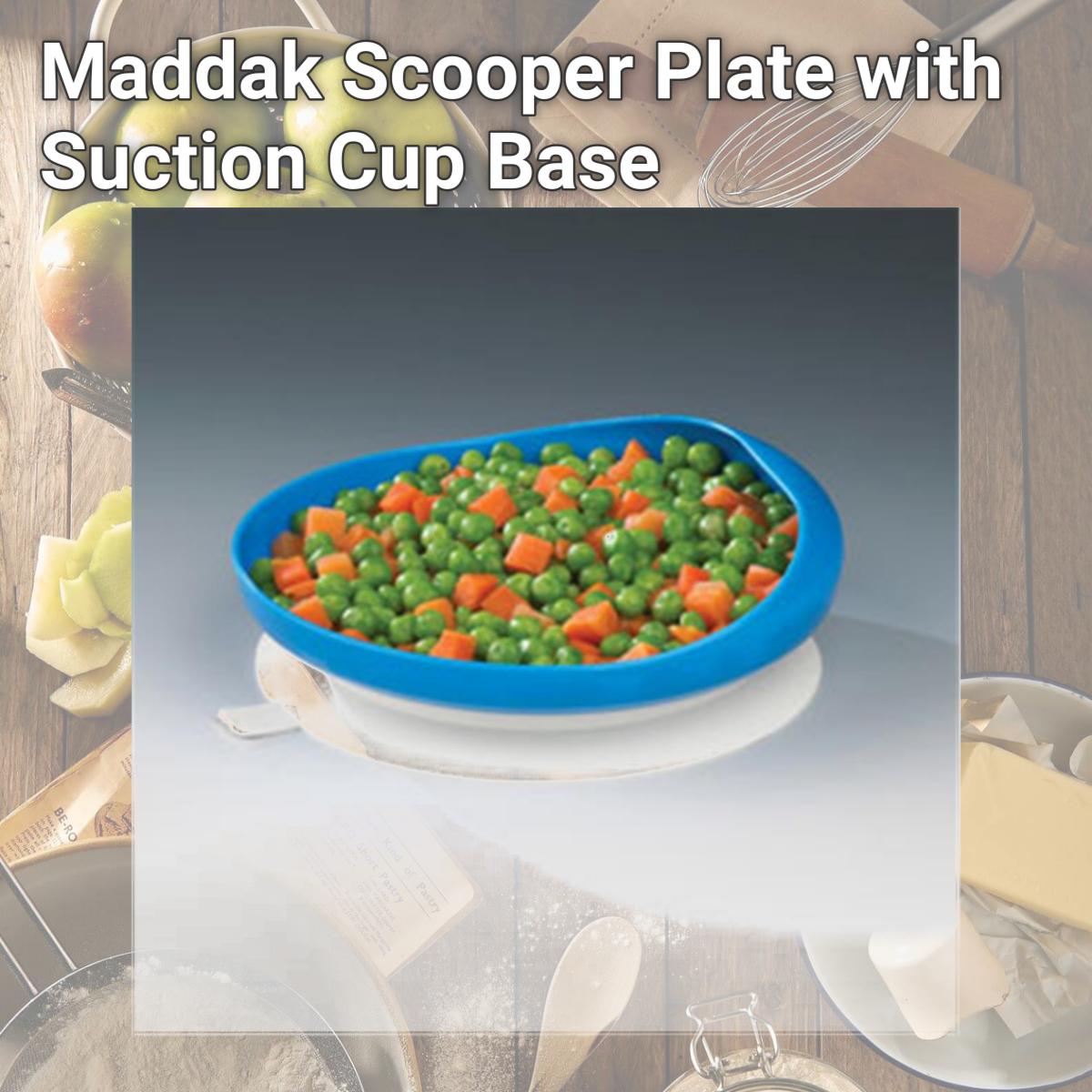 Picture of Ableware Maddak Scooper Plate with Suction Cup Base
