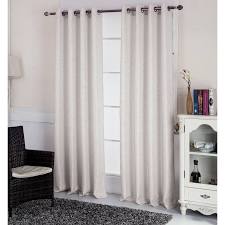 Pnd02034 Dillon Textured 54 X 90 In. Grommet Curtain Panel, Grey