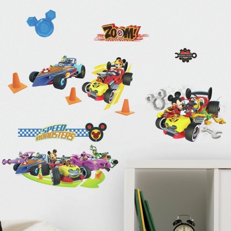 Mickey & The Roadsters Racers Peel & Stick Wall Decals