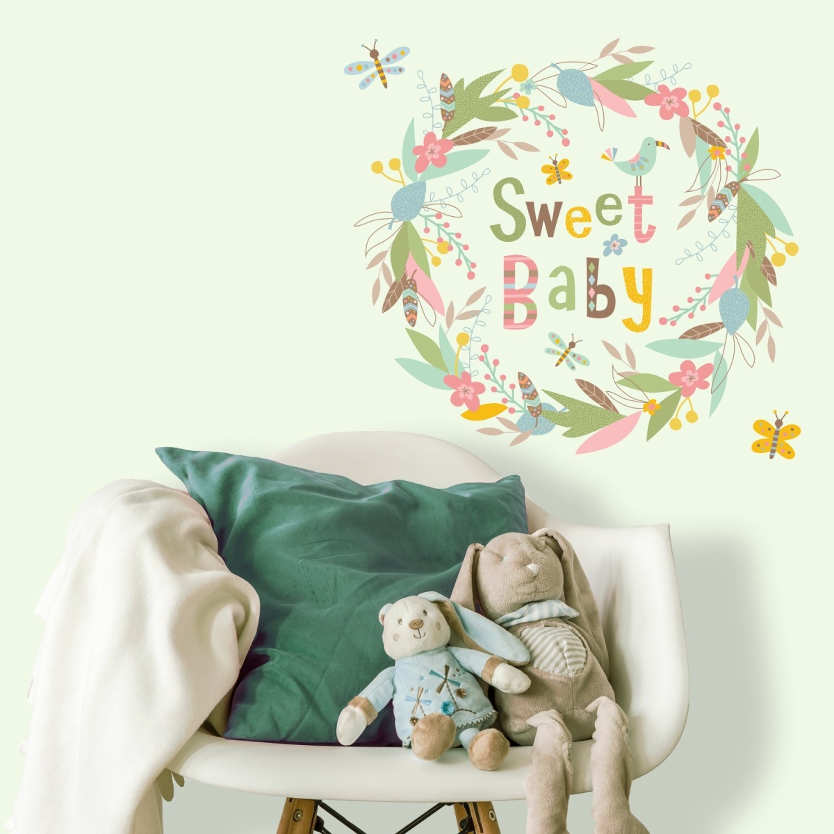 Sweet Baby Giant Peel & Stick Wall Decals