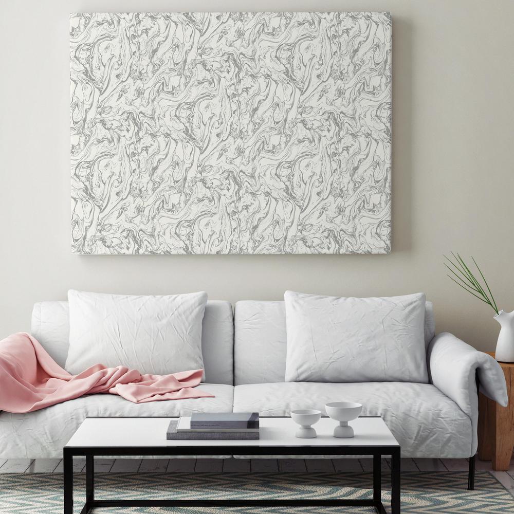 Grey Marble Peel & Stick Wallpaper