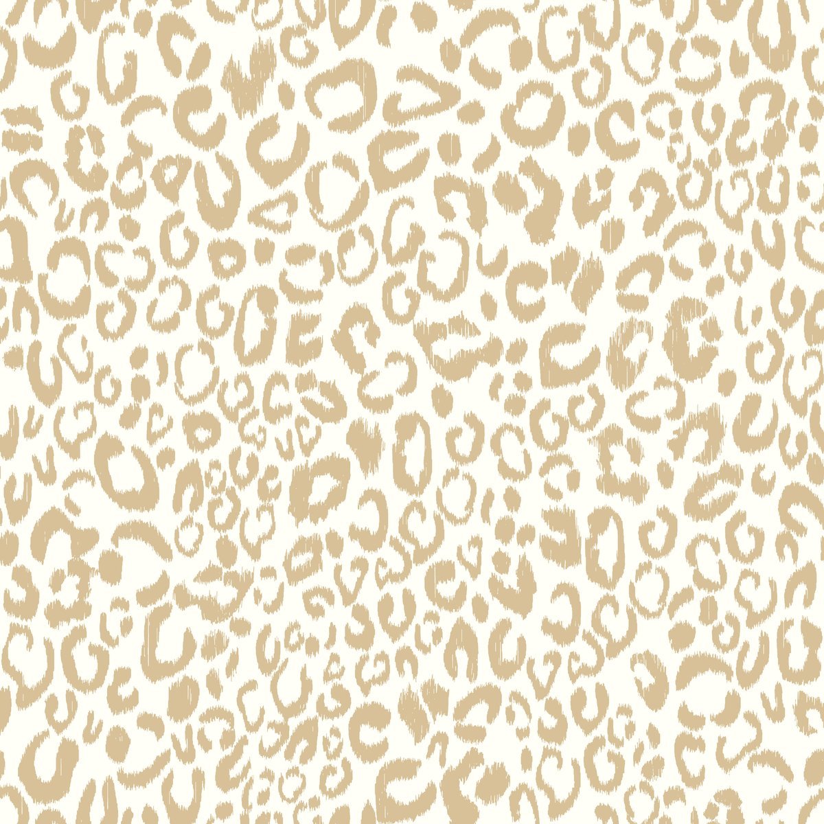 Leopard Peel & Stick Wallpaper, Gold