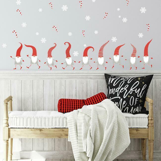 RMK4836GM Gnomes Peel & Stick Wall Decals