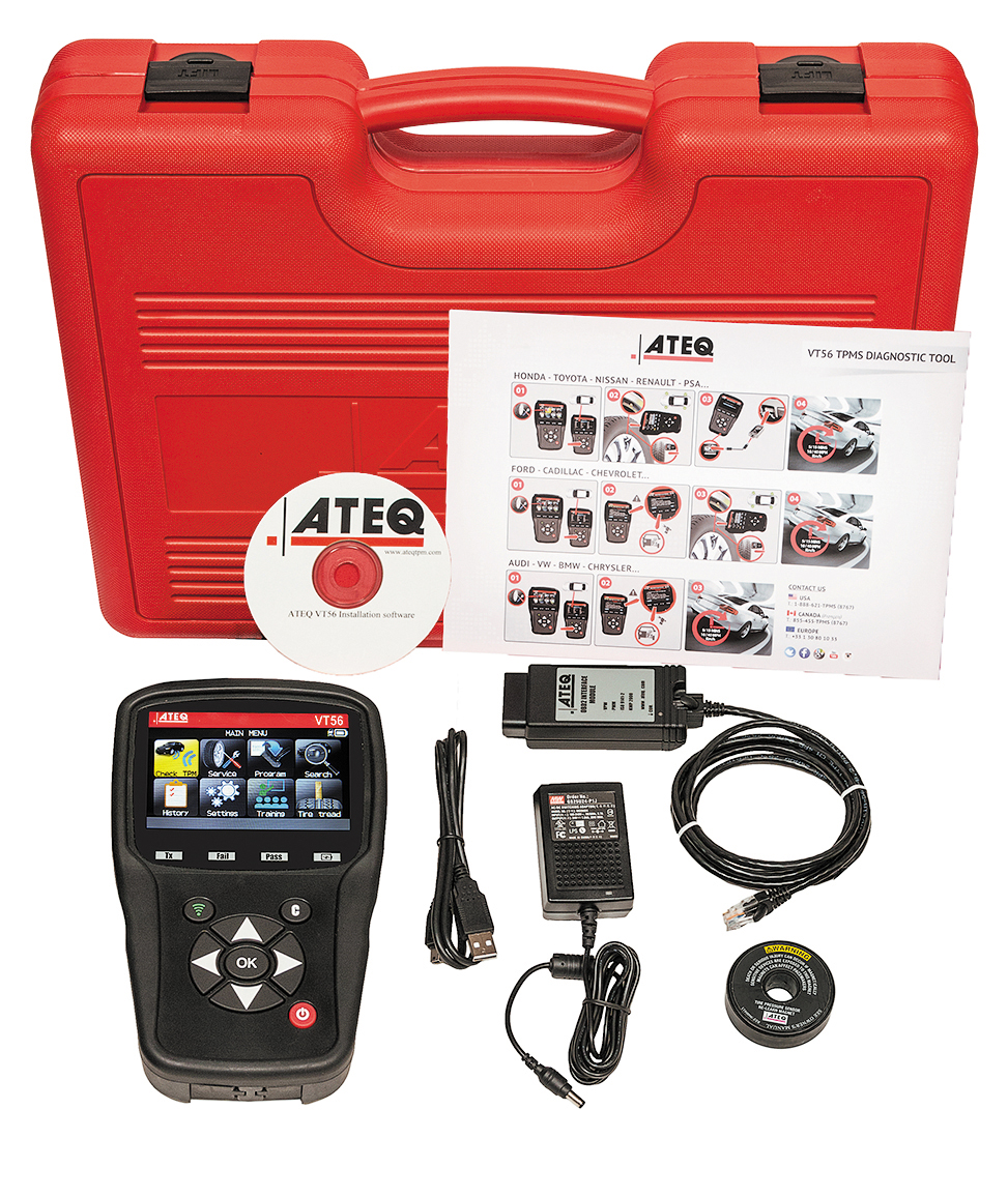 Ateq 104100056 Obdii Tire Pressure Monitoring System Scan Tool