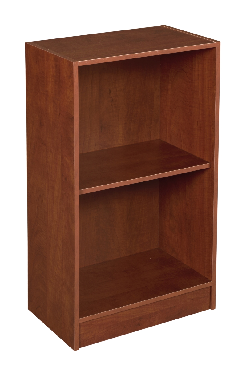 Pbc1629ch Modern 2 Shelf Bookcase, Cherry