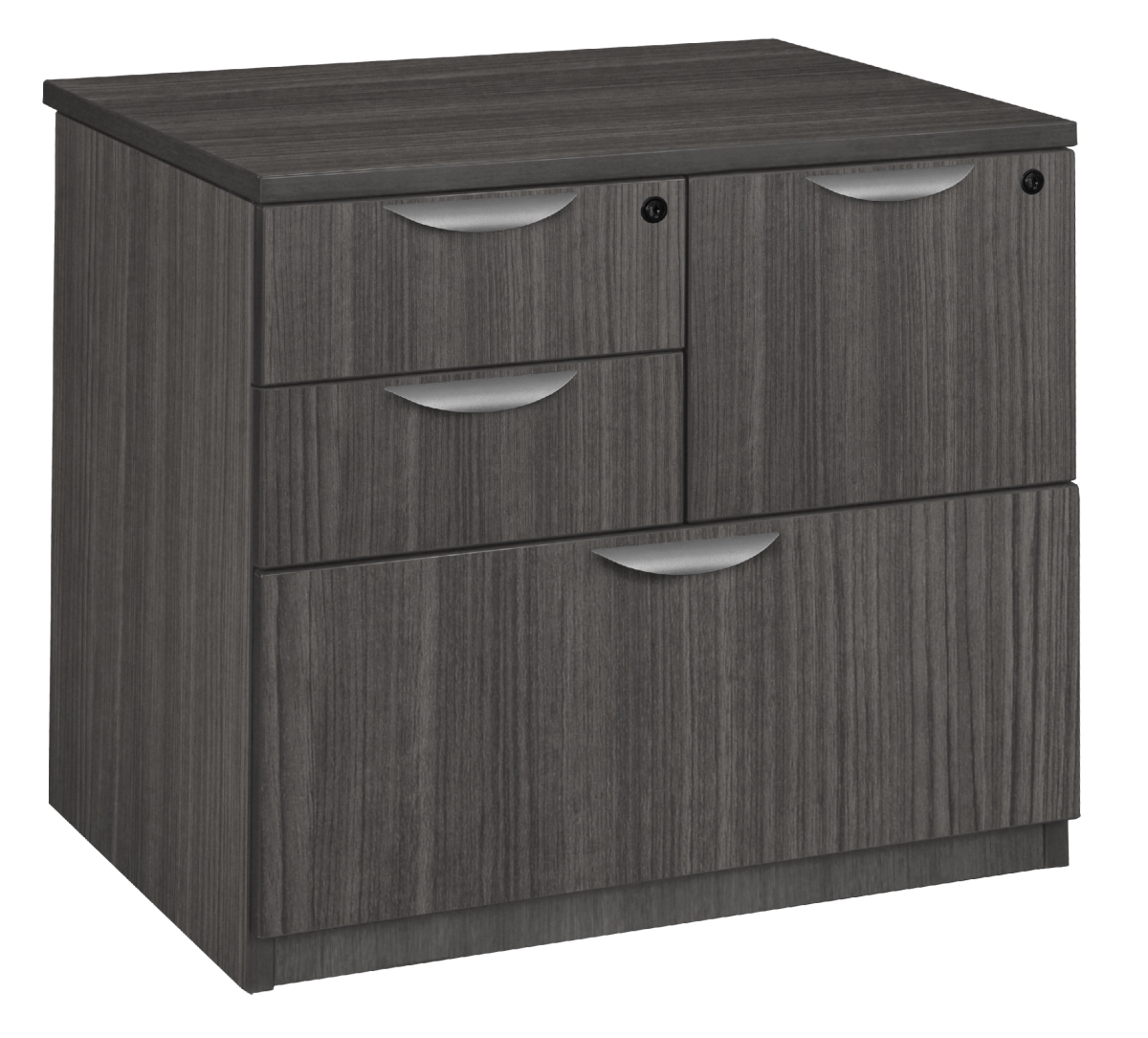 Lpcl3124ag Legacy Lateral Combo File, Ash Grey