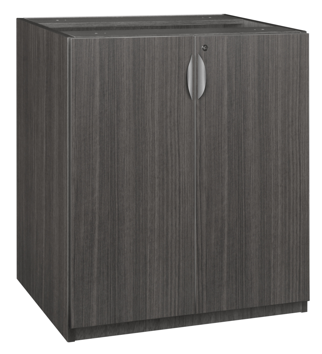 Lsc4136ag Legacy Stand Up Storage Cabinet Without Top, Ash Grey
