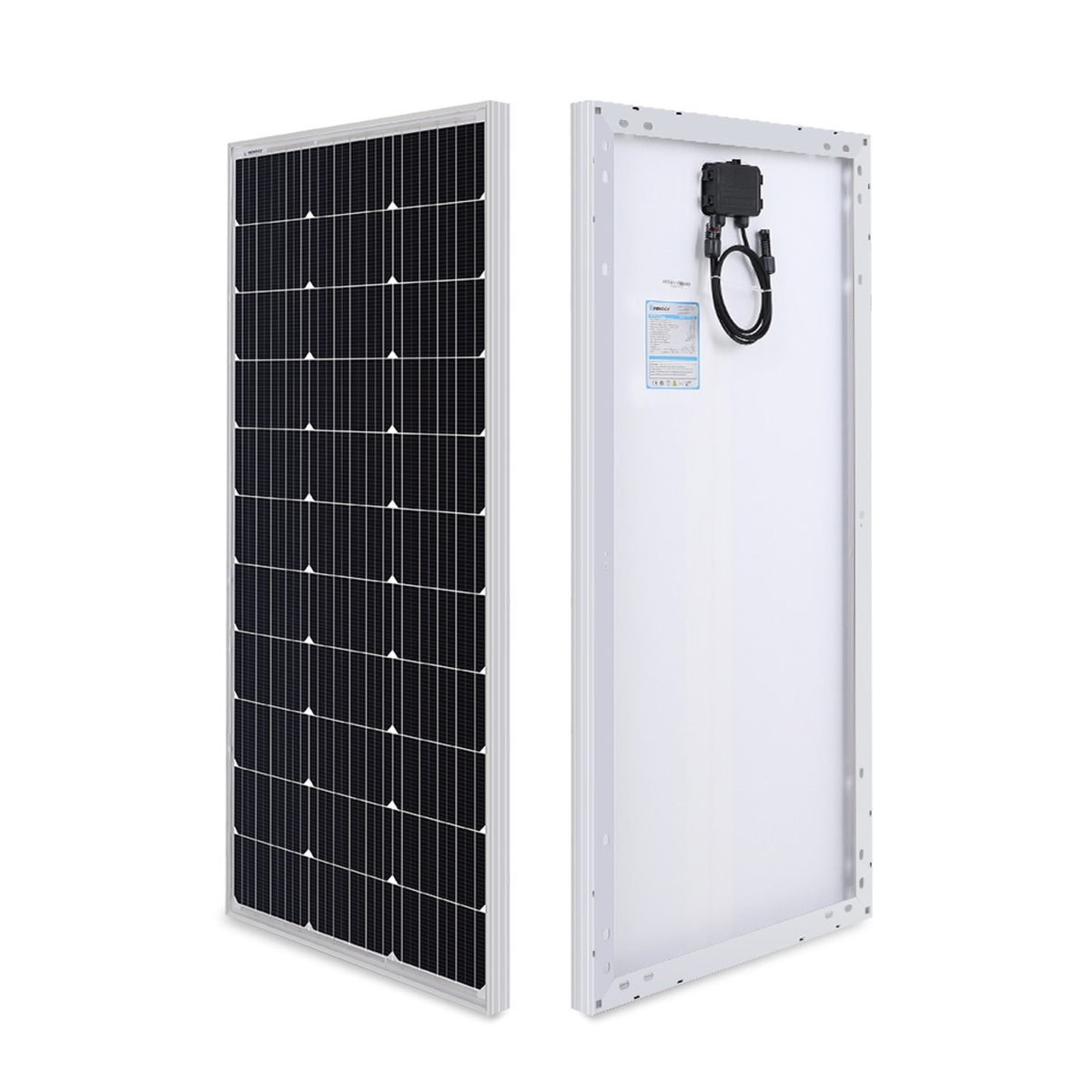 Rng-100d-ss 100 Watt 12v Monocrystalline Solar Panel