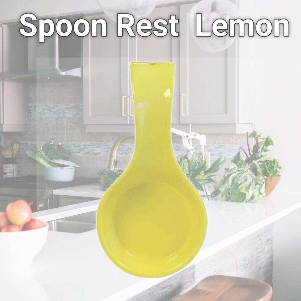 Picture of Reston Lloyd Spoon Rest  Lemon 