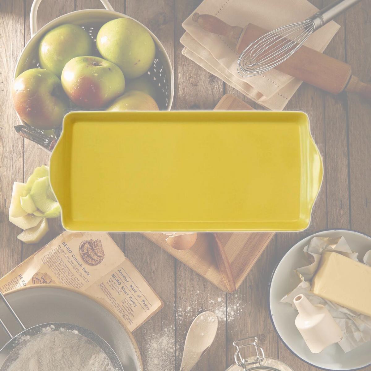 Picture of Reston Lloyd Melamine Plastic Tidbit Tray, BPA-Free, Food Safe, Multipurpose Platter Serving Tray, Bathroom/Table Organizer