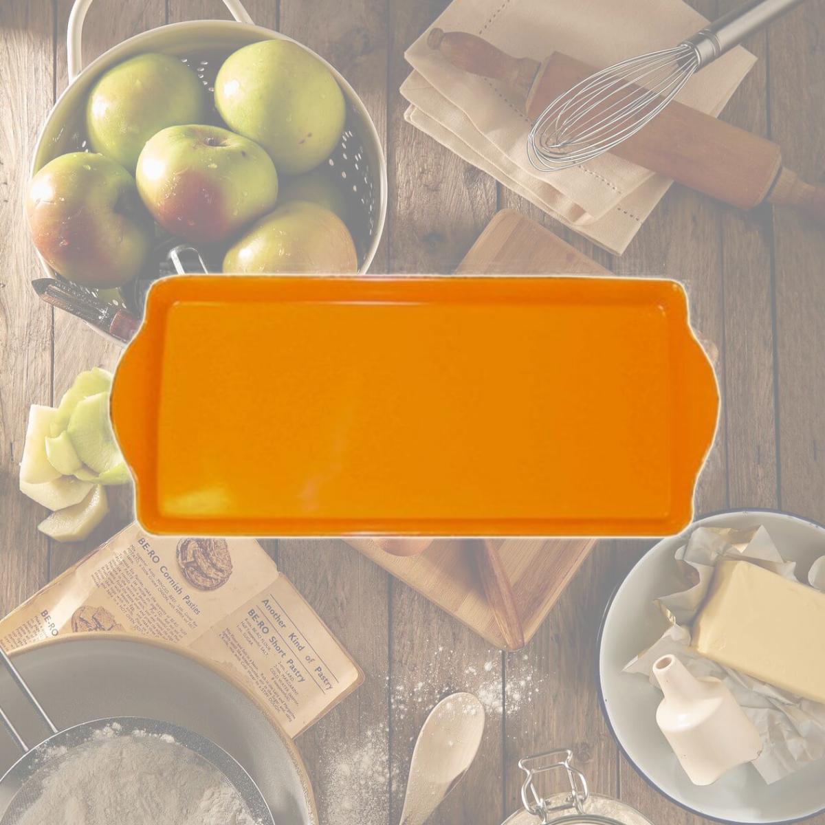Picture of Reston Lloyd Melamine Plastic Tidbit Tray, BPA-Free, Food Safe, Multipurpose Platter Serving Tray, Bathroom/Table Organizer