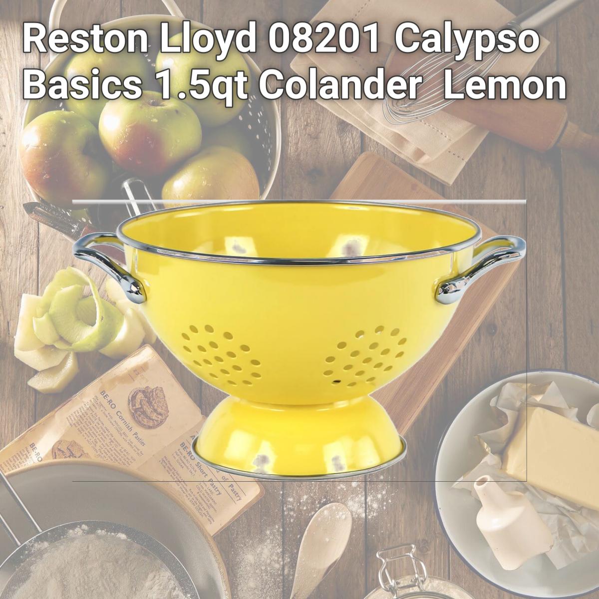 Picture of Reston Lloyd 08201 Calypso Basics 1.5qt Colander  Lemon 