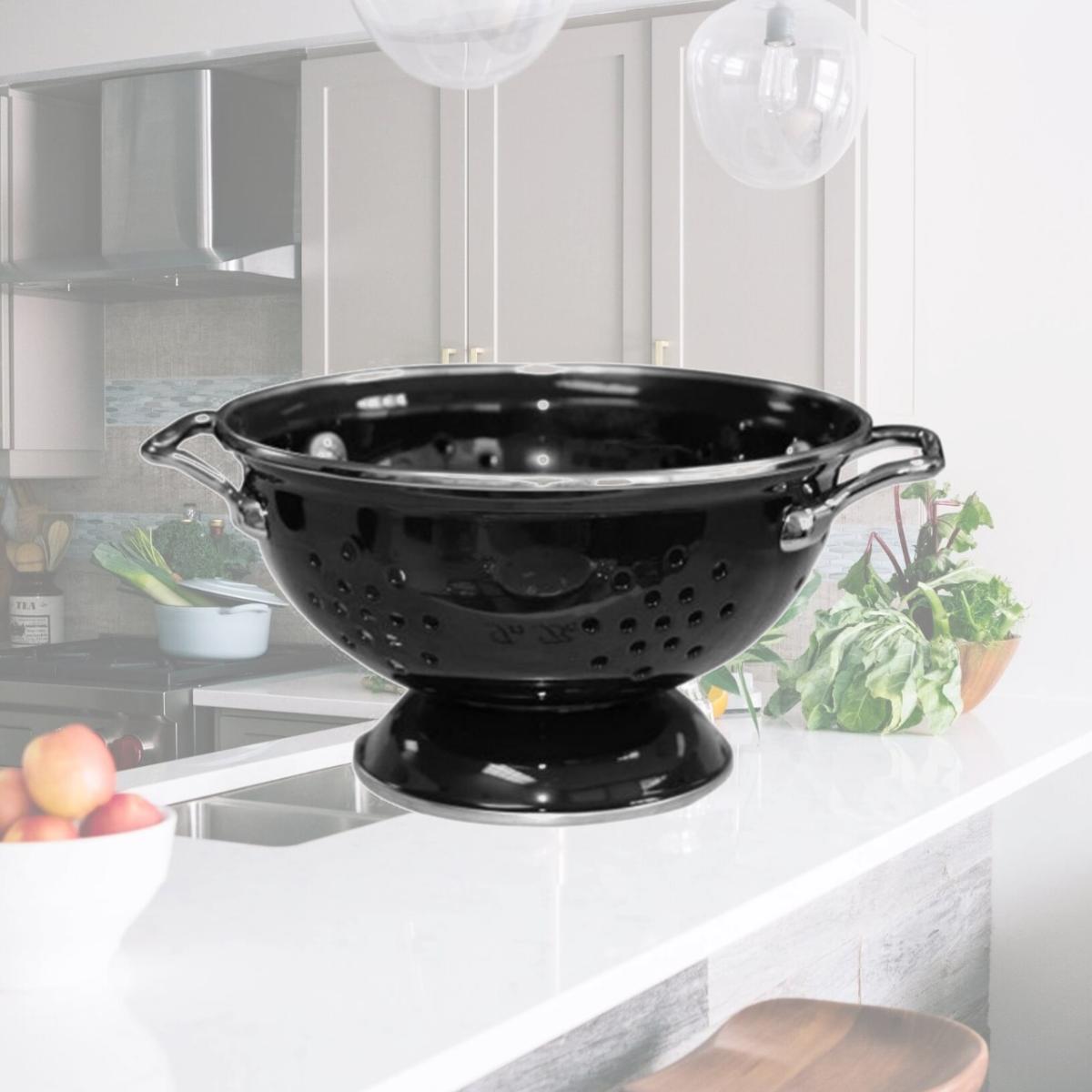 Picture of Resto Lloyd 18100 Calypso Basics 1.Qt Colander Black 