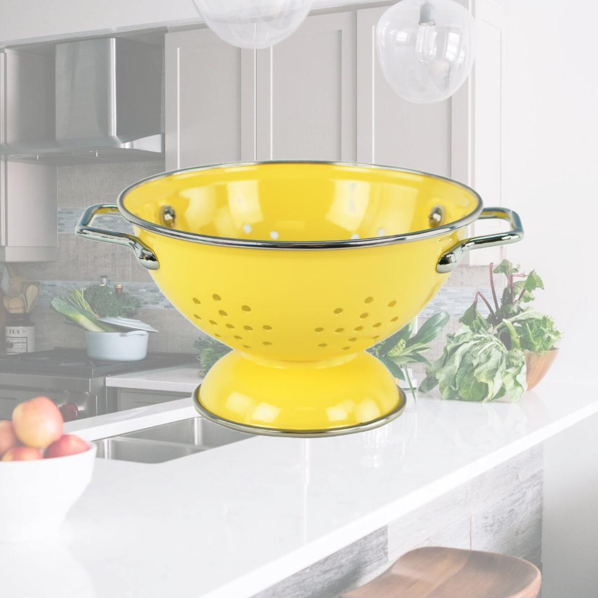 Picture of Resto Lloyd 18201 Calypso Basics 1.Qt Colander Lemon 