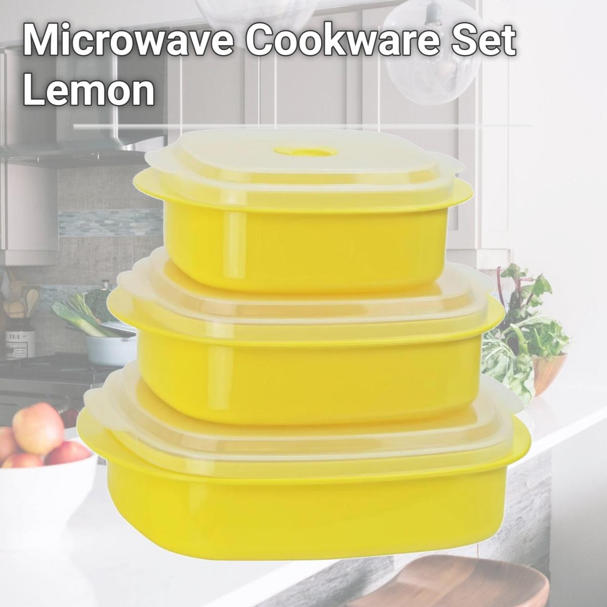 Picture of Reston Lloyd 20201 Microwave Cookware Set  Lemon