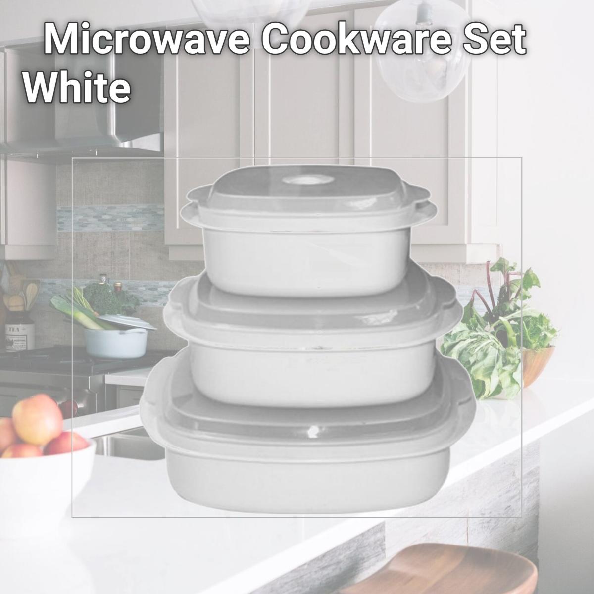 Picture of Reston Lloyd 20300 Microwave Cookware Set  White
