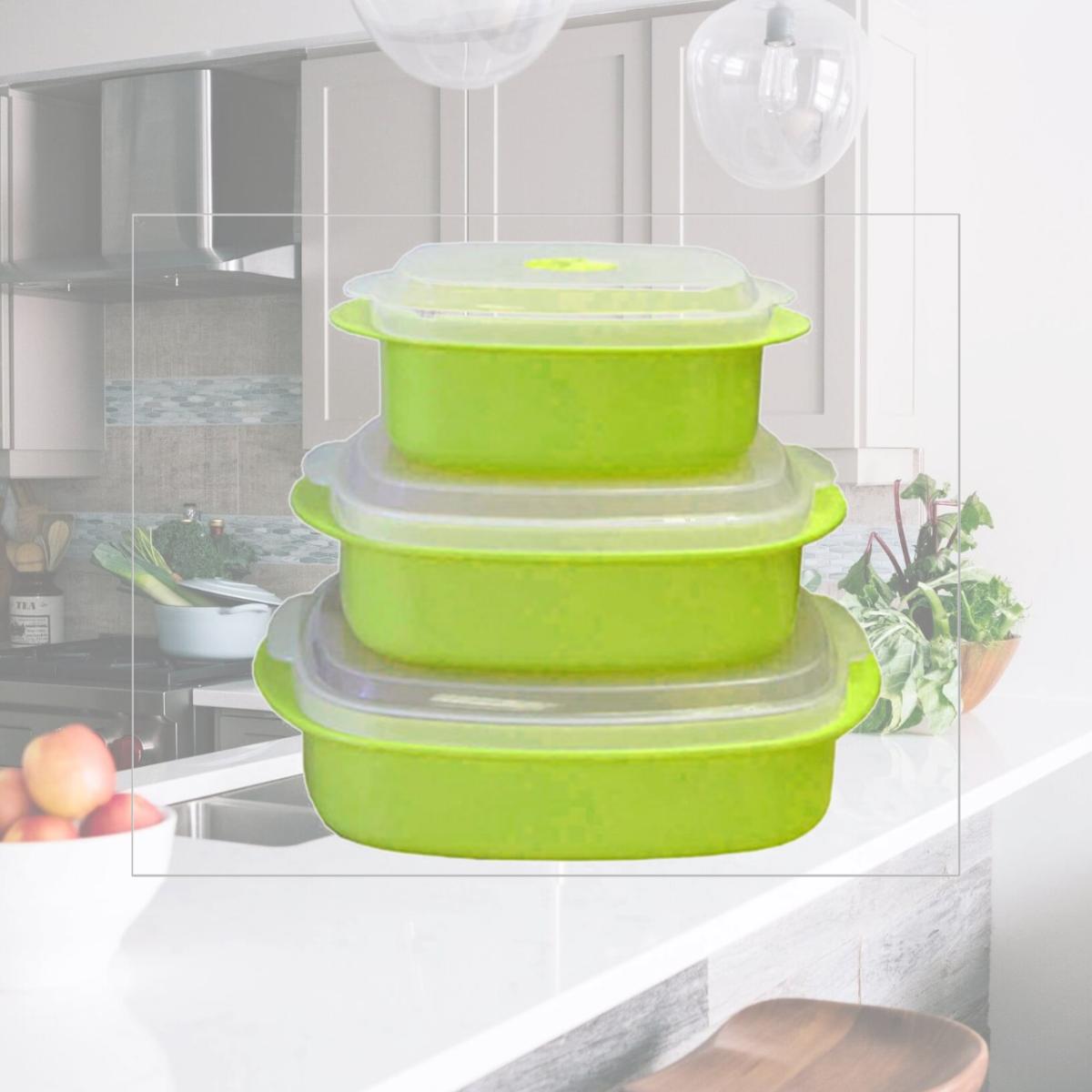 Picture of Reston Lloyd 20901 Microwave Cookware Set  Lime