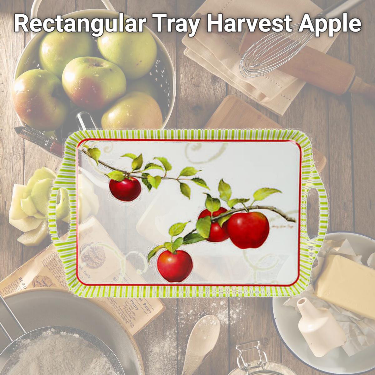 Picture of Reston Lloyd Multi-Purpose 18" Rectangle Melamine Plastic Handled Tray
