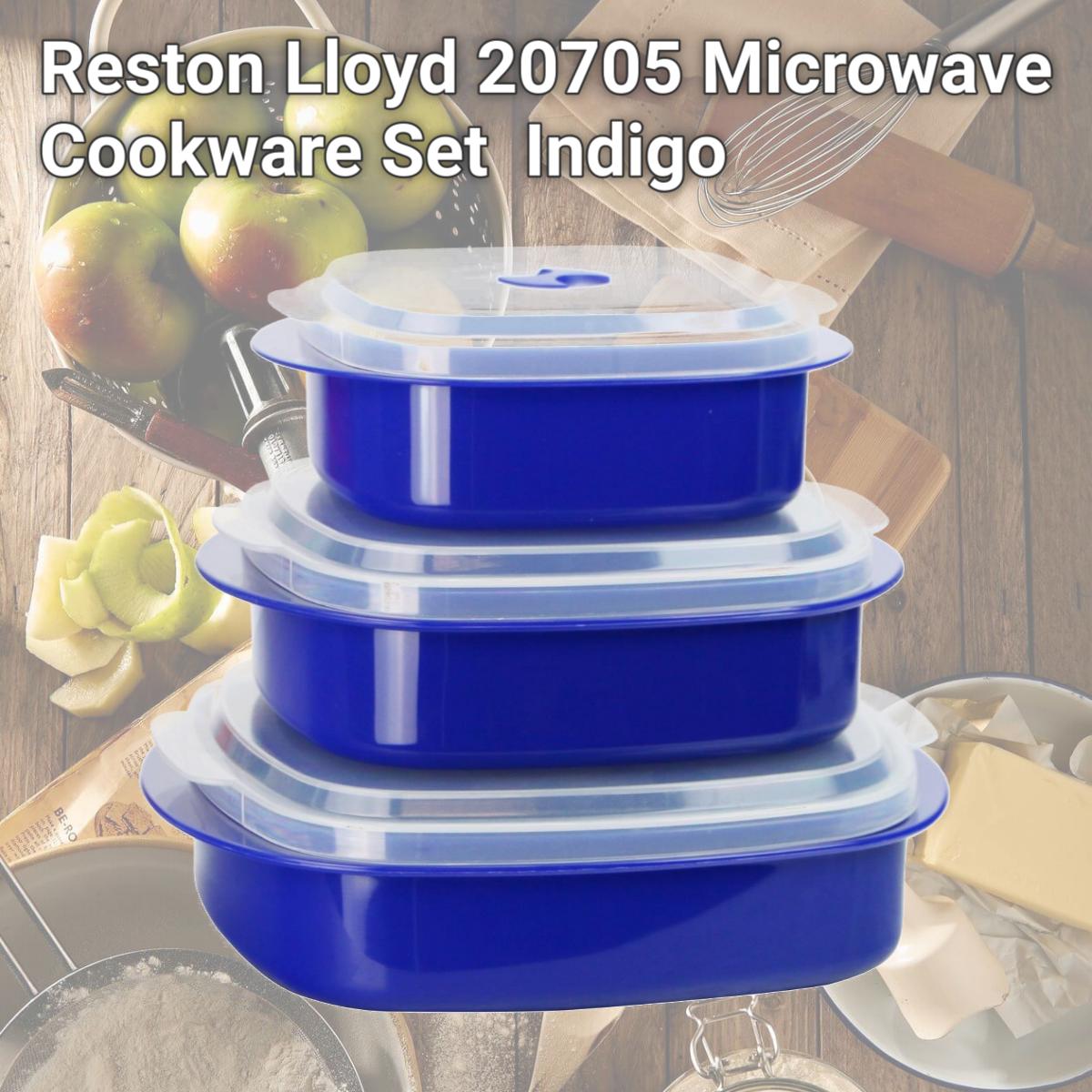 Picture of Reston Lloyd 20705 Microwave Cookware Set  Indigo