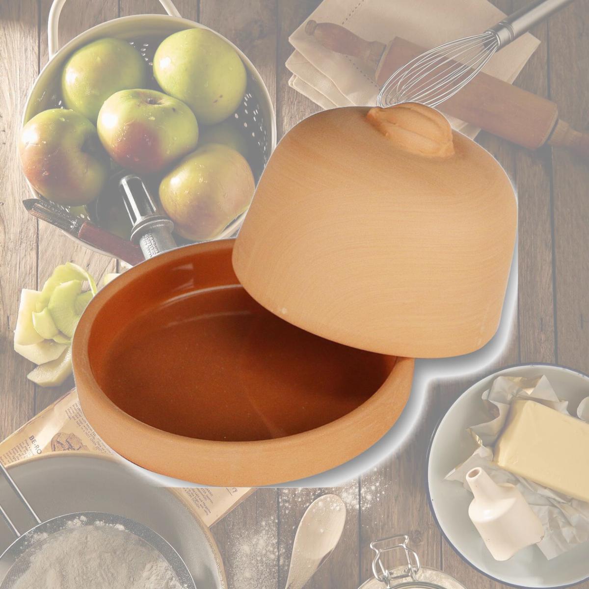 Picture of Reston Lloyd 99102 Terra Cotta  Garlic Baker  Natural