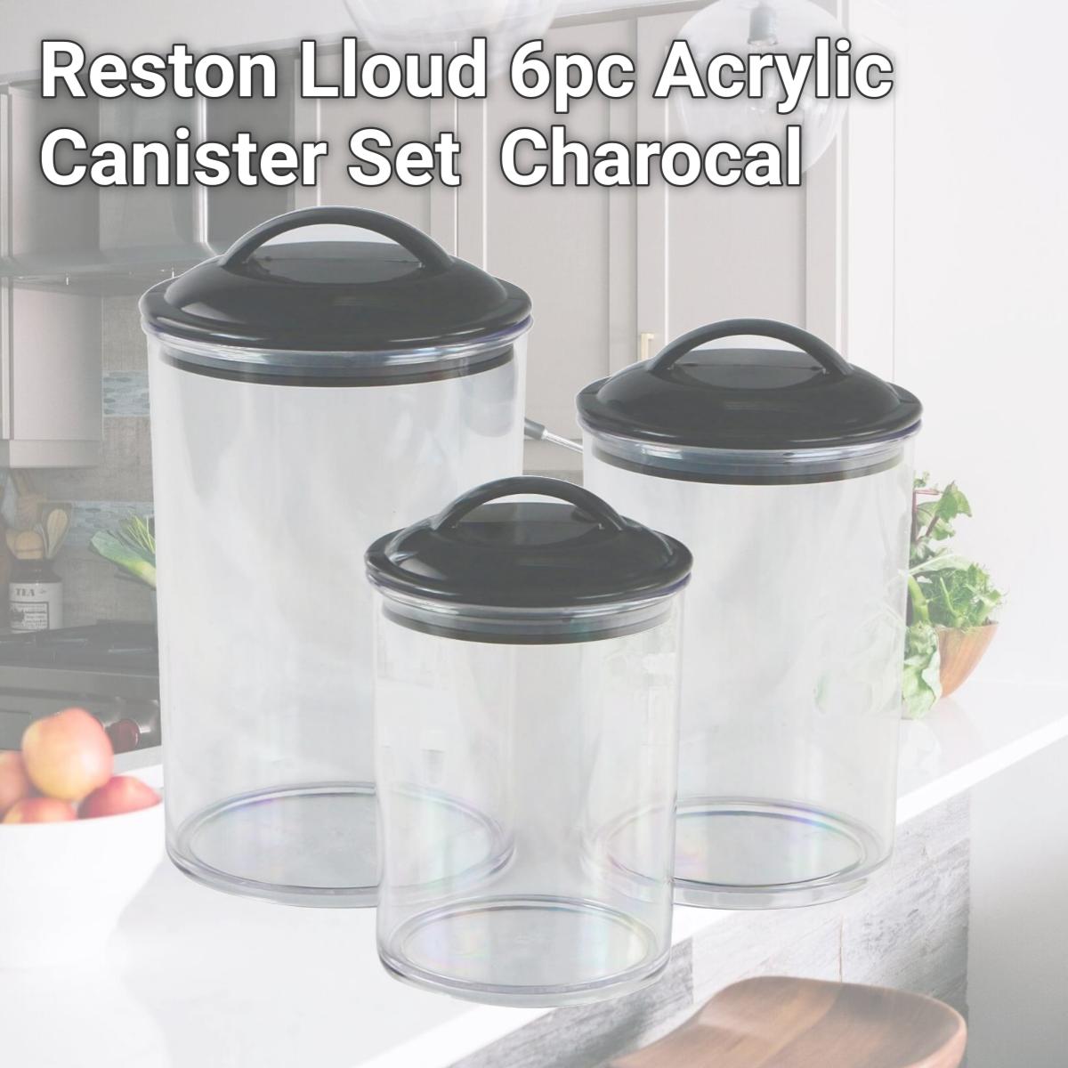 Picture of Calypso Basics by Reston Lloyd Acrylic Storage Canisters, Set of 3