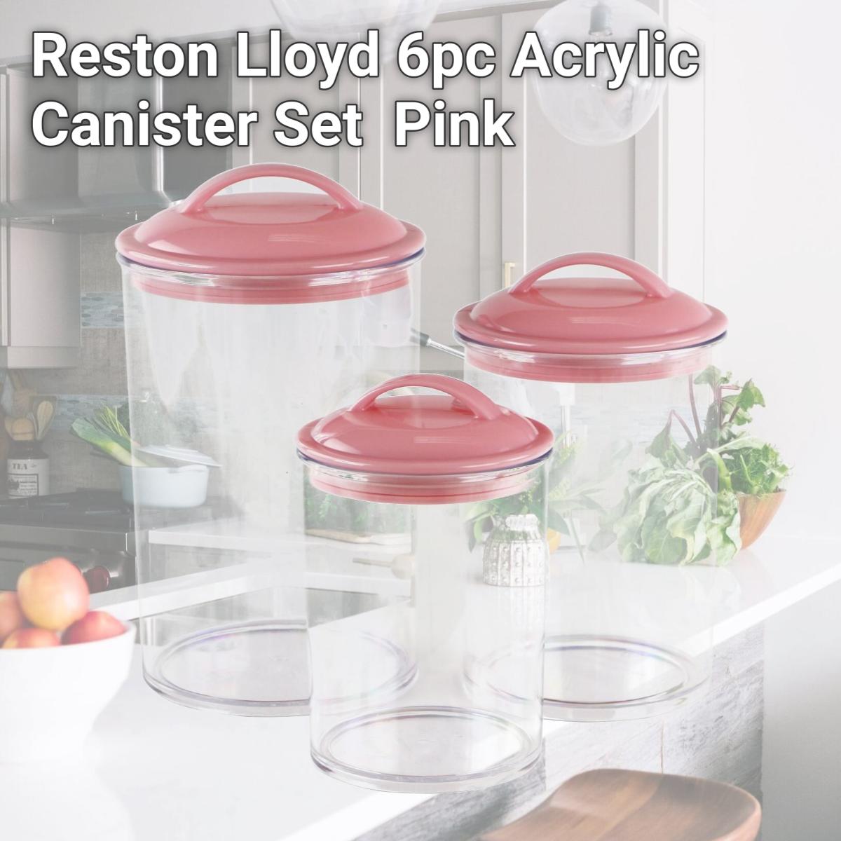 Picture of Calypso Basics by Reston Lloyd Acrylic Storage Canisters, Set of 3