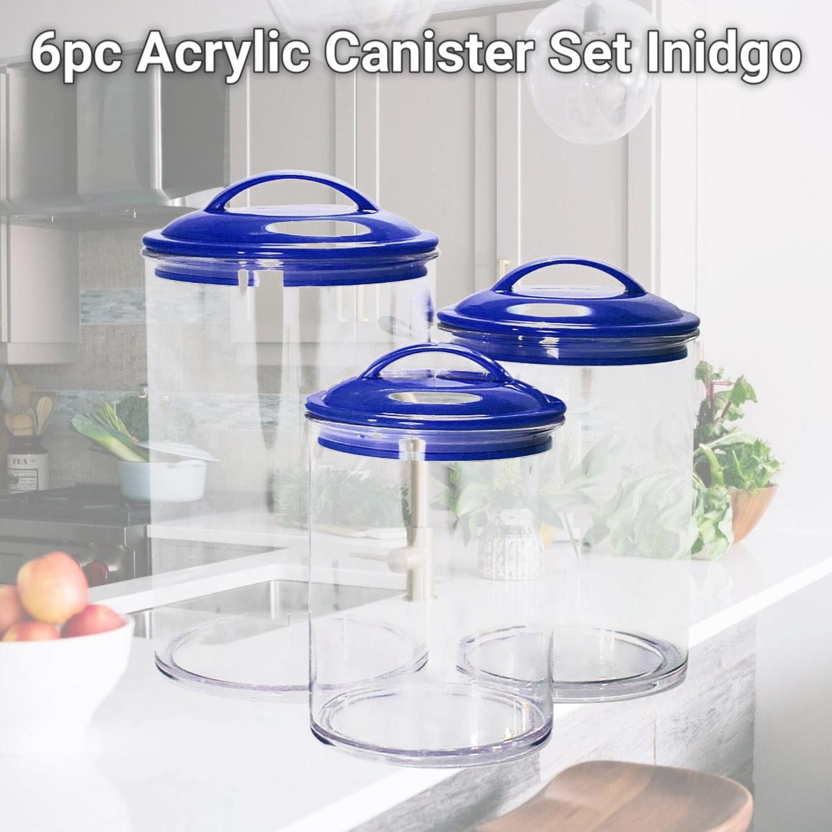 Picture of Calypso Basics by Reston Lloyd Acrylic Storage Canisters, Set of 3