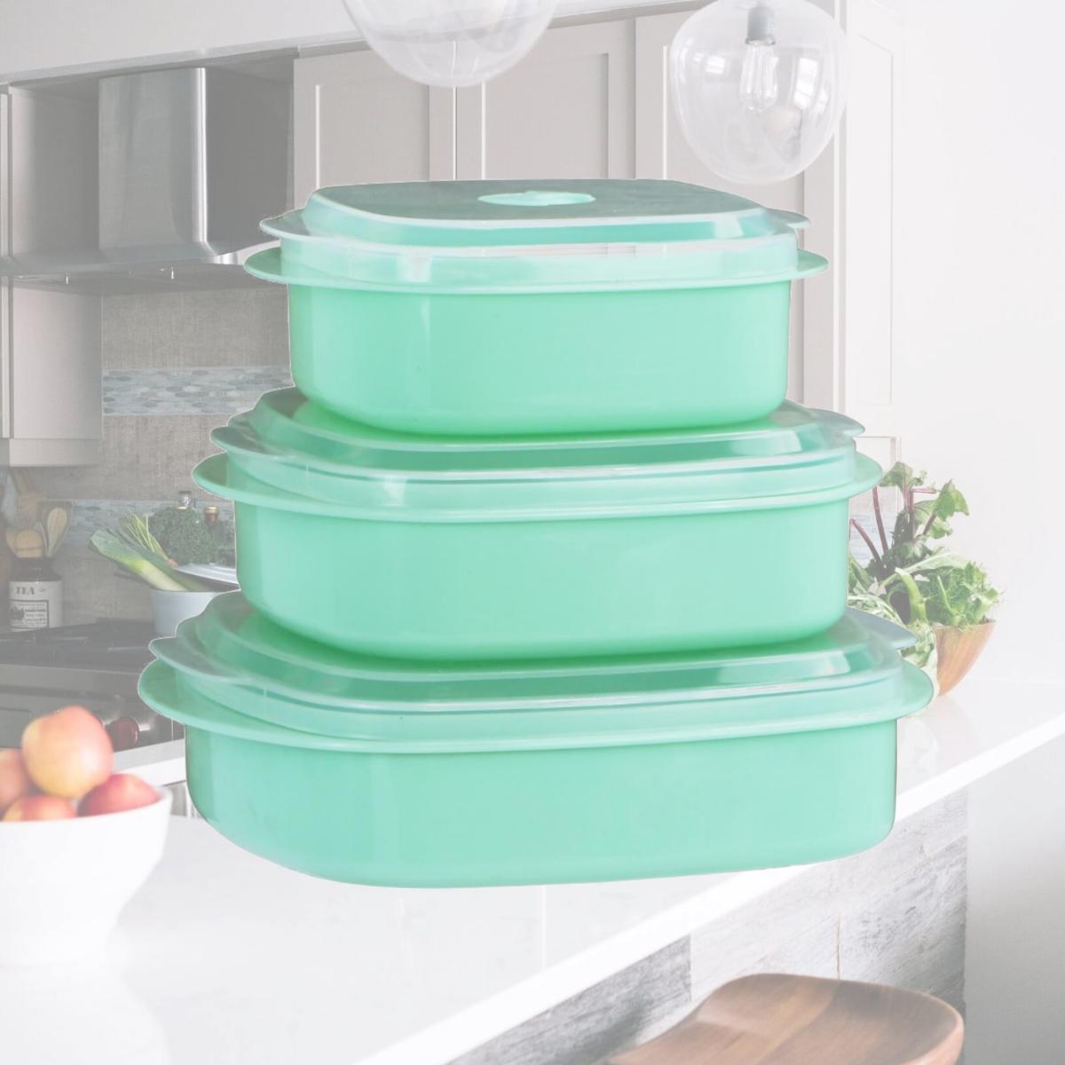 Picture of Reston Lloyd 20902 Microwave Cookware Set  Seafoam