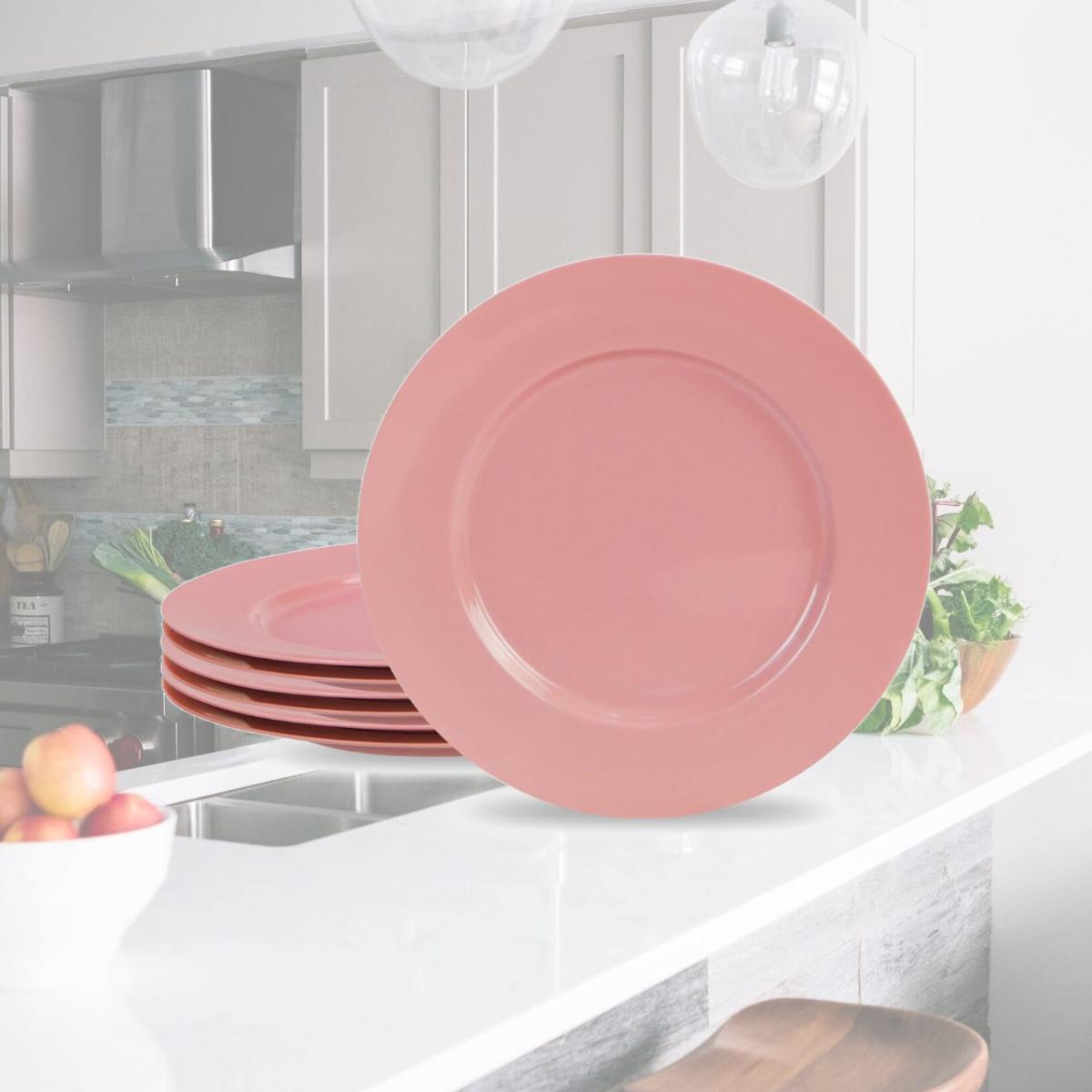 Picture of Reston Lloyd 71601  Melamine Dinner Plate Pink 