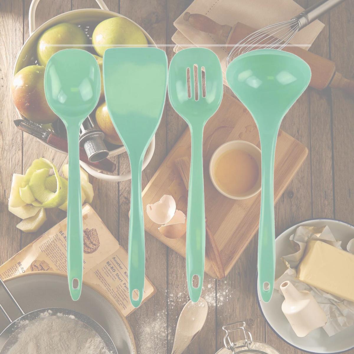Picture of Reston Lloyd 4pc Utensil Set  Seafoam